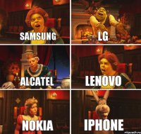 Samsung Lg Alcatel Lenovo Nokia Iphone