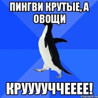 ПИНГВИ КРУТЫЕ, А ОВОЩИ КРУУУУЧЧЕЕЕЕ!