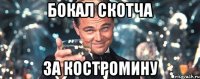 бокал скотча за костромину