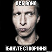 ОСЬ ВОНО ЇБАНУТЕ СТВОРІННЯ