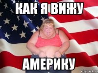 Как я вижу Америку