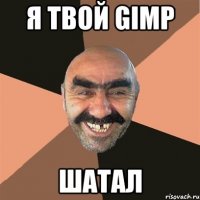 Я твой gimp Шатал