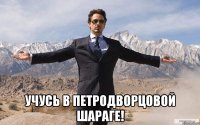  Учусь в петродворцовой шараге!