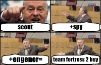 scout +spy +engener= team fortress 2 buy