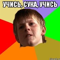 Учись, сука, учись 