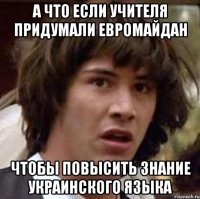 а что если учителя придумали евромайдан чтобы повысить знание украинского языка