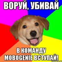 Воруй, убивай В команду Mobogenie вступай!