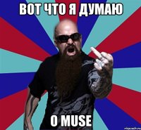 вот что я думаю о muse