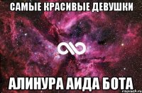 Самые красивые девушки Алинура Аида Бота