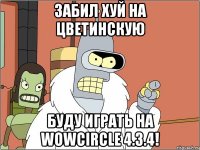 Забил хуй на цветинскую Буду играть на wowcircle 4.3.4!