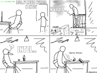 Пап, у меня nVidia и Intel  nVidia... Intel...