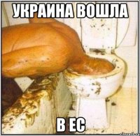 Украина вошла В ЕС