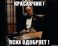 Красавчик ! Псих Одобряет !