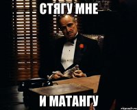 СТЯГУ МНЕ И МАТАНГУ