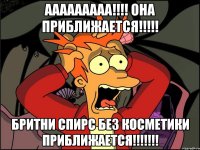 Ааааааааа!!!! Она приближается!!!!! бритни спирс без косметики приближается!!!!!!!