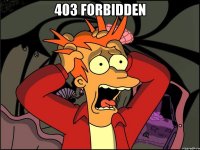 403 Forbidden 