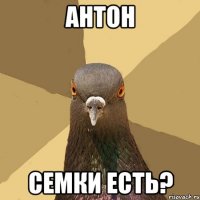 АНТОН СЕМКИ ЕСТЬ?