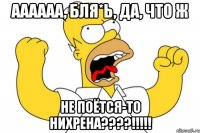 АААААА, БЛЯ*Ь, ДА, ЧТО Ж НЕ ПОЁТСЯ-ТО НИХРЕНА????!!!!!