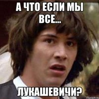 А что если мы все... Лукашевичи?