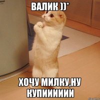 Валик ))* хочу милку,ну купииииии