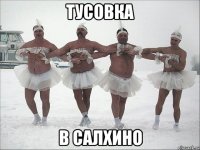 Тусовка В Салхино