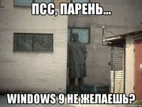 ПСС, ПАРЕНЬ... Windows 9 не желаешь?