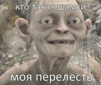 моя перелесть кто такая шамси?