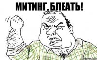 Митинг, блеать!