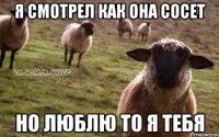 я смотрел как она сосет но люблю то я тебя