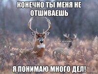 Конечно ты меня не отшиваешь я понимаю много дел!