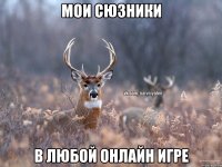 Мои сюзники В любой онлайн игре