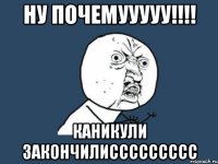 ну почемууууу!!!! каникули закончилиссссссссс