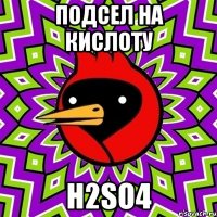 Подсел на кислоту H2SO4