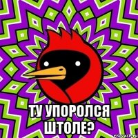  Ту упоролся штоле?