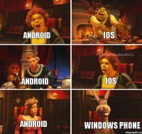 Android iOS Android iOS Android Windows Phone