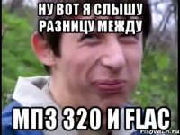 ну вот я слышу разницу между мп3 320 и FLAC