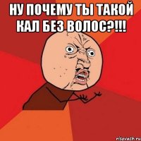 ну почему ты такой Кал без волос?!!! 