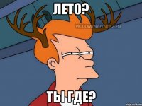 Лето? Ты где?