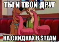 Ты и твой друг на скидках в steam