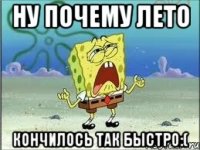 Ну почему лето кончилось так быстро:(