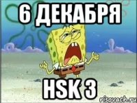 6 Декабря HSK 3