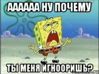 АААААА НУ ПОЧЕМУ ТЫ МЕНЯ ИГНООРИШЬ?