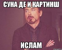 Суна де и картинш Ислам