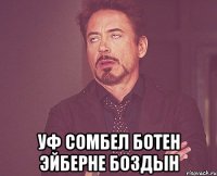  уф сомбел ботен эйберне боздын