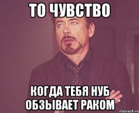 То чувство Когда тебя нуб обзывает раком