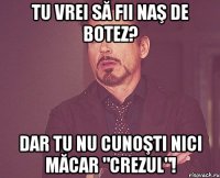 Tu vrei să fii naş de botez? Dar tu nu cunoşti nici măcar "Crezul"!