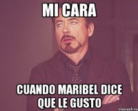 MI CARA CUANDO MARIBEL DICE QUE LE GUSTO