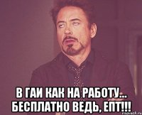  в гаи как на работу… бесплатно ведь, епт!!!