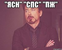 "Ясн" "Спс" "Пж" 