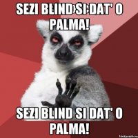 Sezi blind si dat' o palma! Sezi blind si dat' o palma!